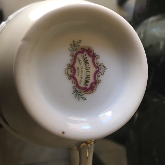 Antique Sango China Cups - Picture 6 of 6